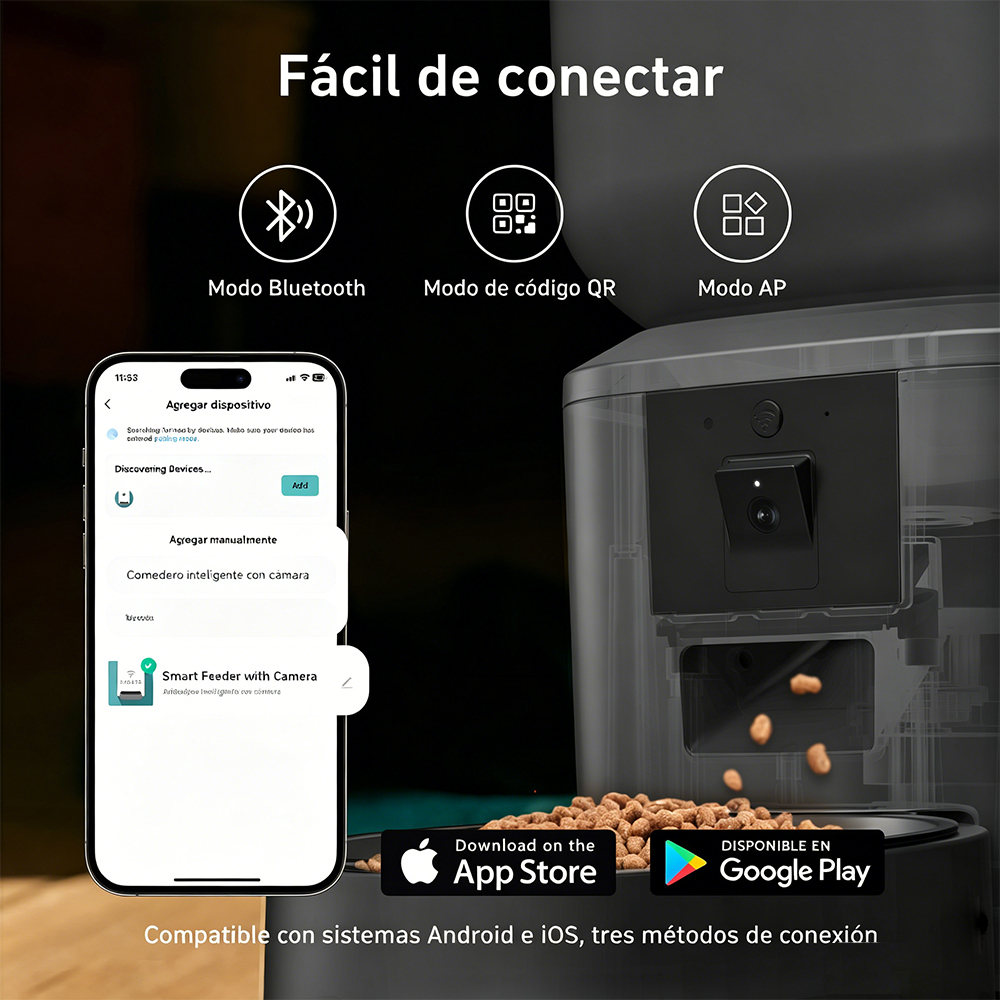 Nityers 8L Automatic Cat Feede - Smart Pet Feeder Camera Wifi 评论和价格
