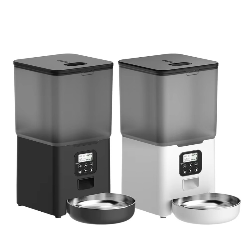 2025 Smart 6L Automatic Pet Fe - Automatic Cat Feeder 6L Timed 评论和价格