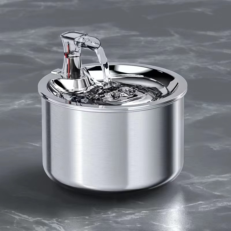 Design Stainless Steel Pet Wat - Pet Water Fountain Stainless Steel 评论和价格