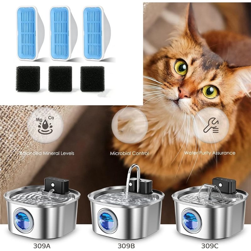FYBL-Cat Water Fountain Filter - Pet Fountain Filter Replacement 评论和价格