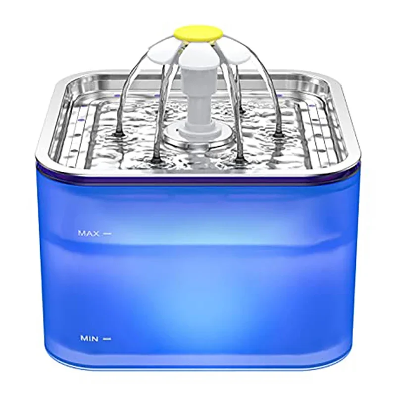 3L Crystal Cat Water Fountain  - Automatic Cat Water Dispenser 3L 评论和价格