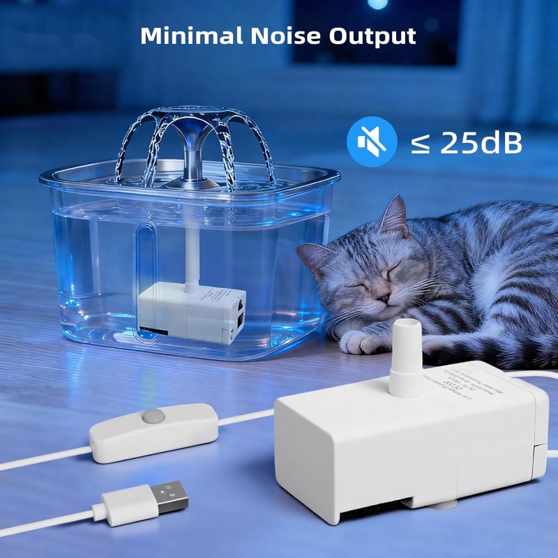 B84B-Pet Water Fountain Replac - Pet Water Fountain Pump Replacement 评论和价格