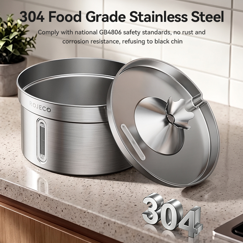 ROJECO 4L Stainless Steel Auto - Smart Pet Water Fountain Wifi 评论和价格