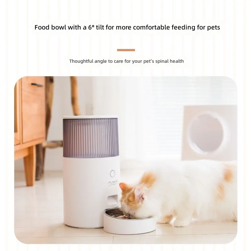 Mini Automatic Pet Feeder for  - Pet Feeder App Control Portion 评论和价格