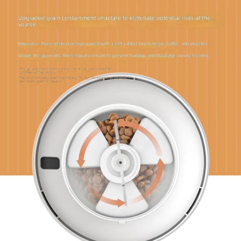 Mini Automatic Pet Feeder for  - Pet Feeder App Control Portion 评论和价格