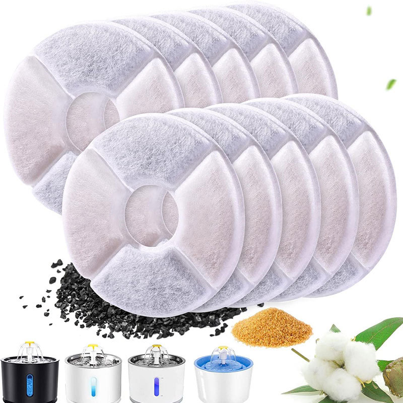 Cat Water Fountain Filter Sour - Pet Water Fountain Pump Replacement 评论和价格