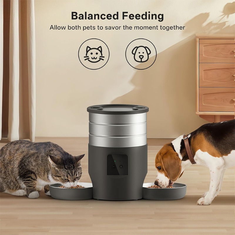 4.5L WiFi Smart Pet Feeder Aut - Pet Feeder App Control Portion 评论和价格