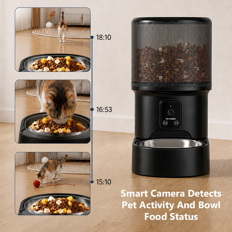 4L Smart Pet Feeder With 2 Sta - Pet Feeder App Control Portion 评论和价格
