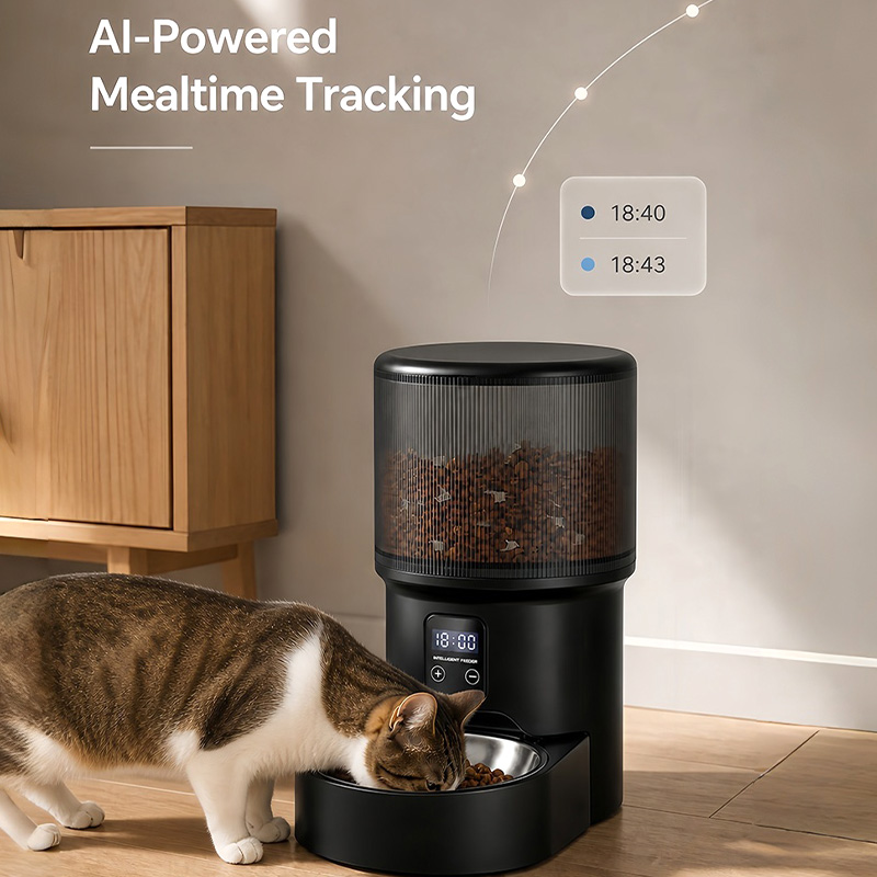 4L Smart Pet Feeder With 2 Sta - Pet Feeder App Control Portion 评论和价格