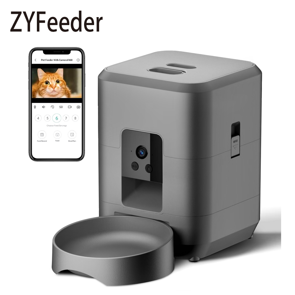 2L Automatic Pet Feeder Cat Sm - Smart Pet Feeder Camera Wifi 评论和价格
