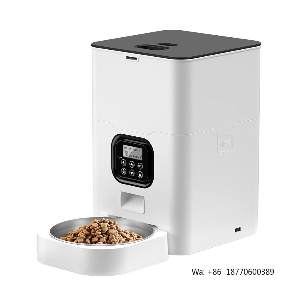 Manufacturer Smart White 4L 6L - Automatic Cat Feeder 6L Timed 评论和价格