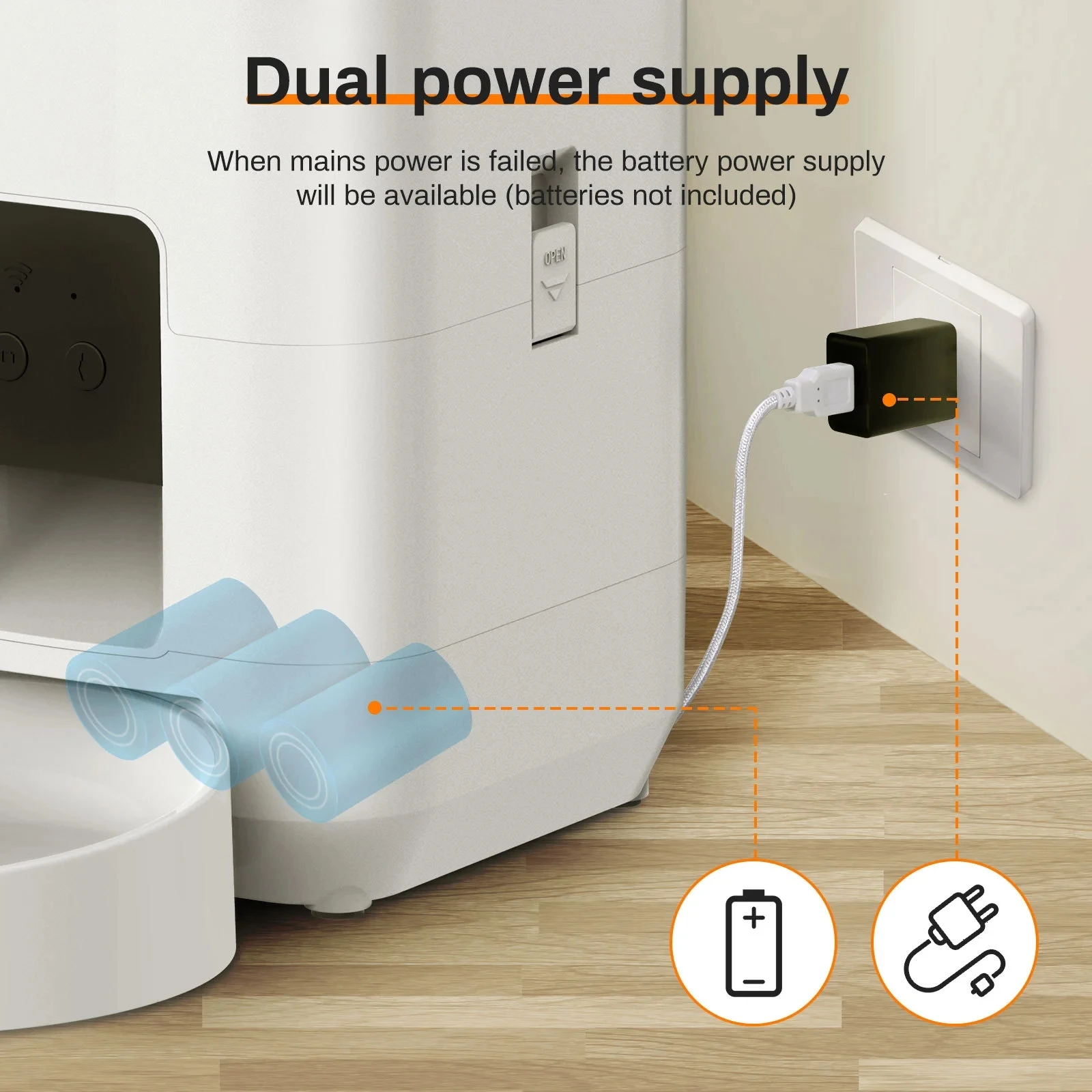 6L Smart Pet Feeder Automatic  - Automatic Cat Feeder 6L Timed 评论和价格