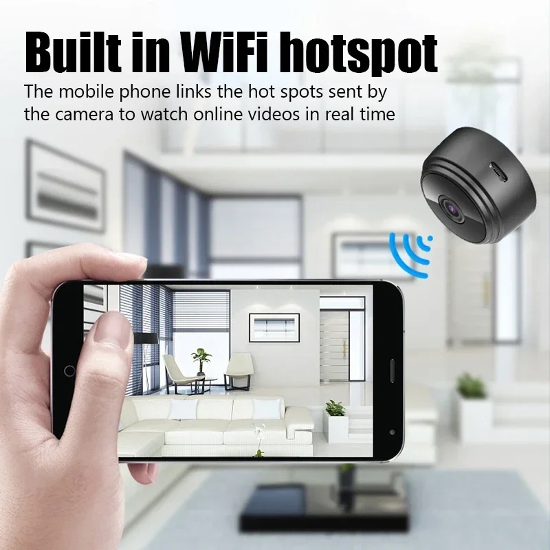 A9 WiFi Mini Camera Wireless V - Smart Pet Feeder Camera Wifi 评论和价格